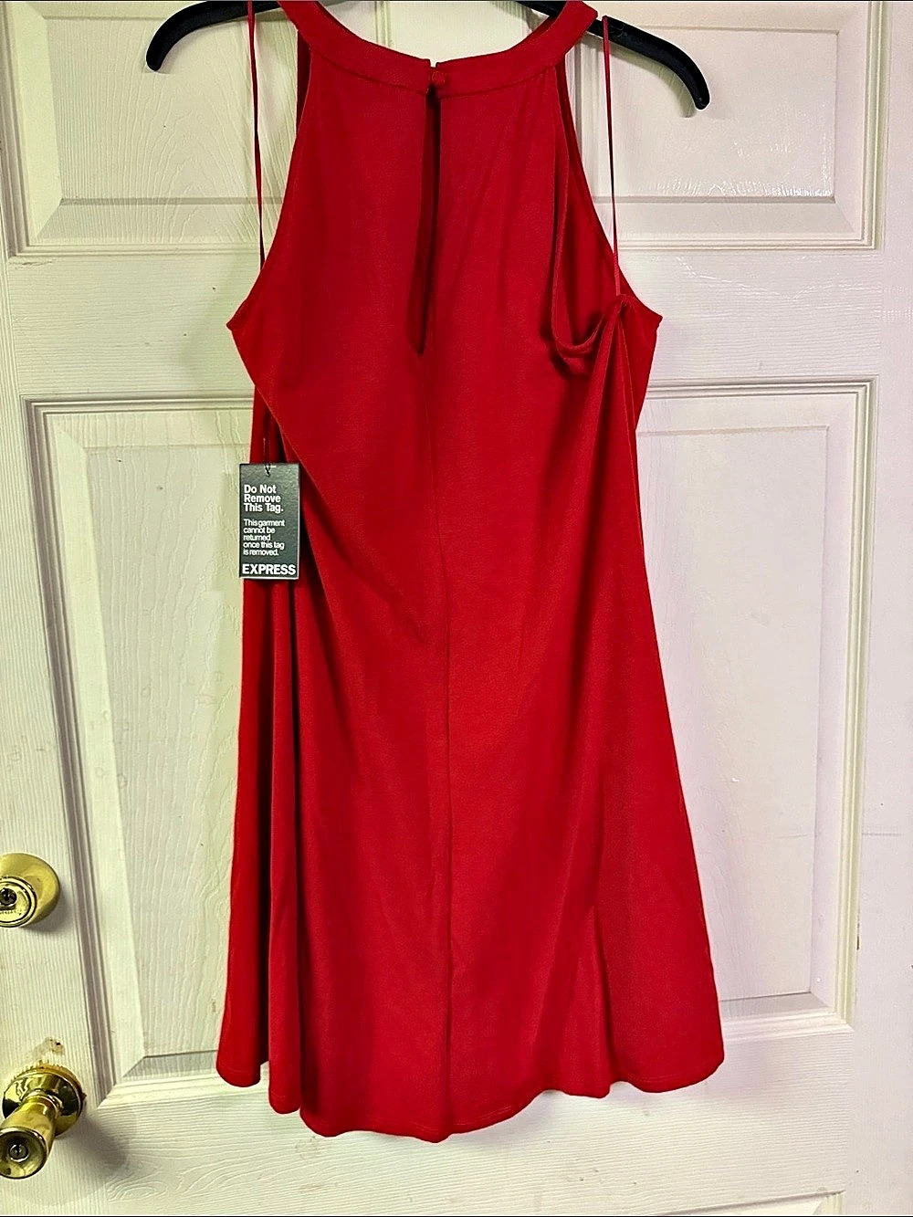 Express Red Mini Dress NWT